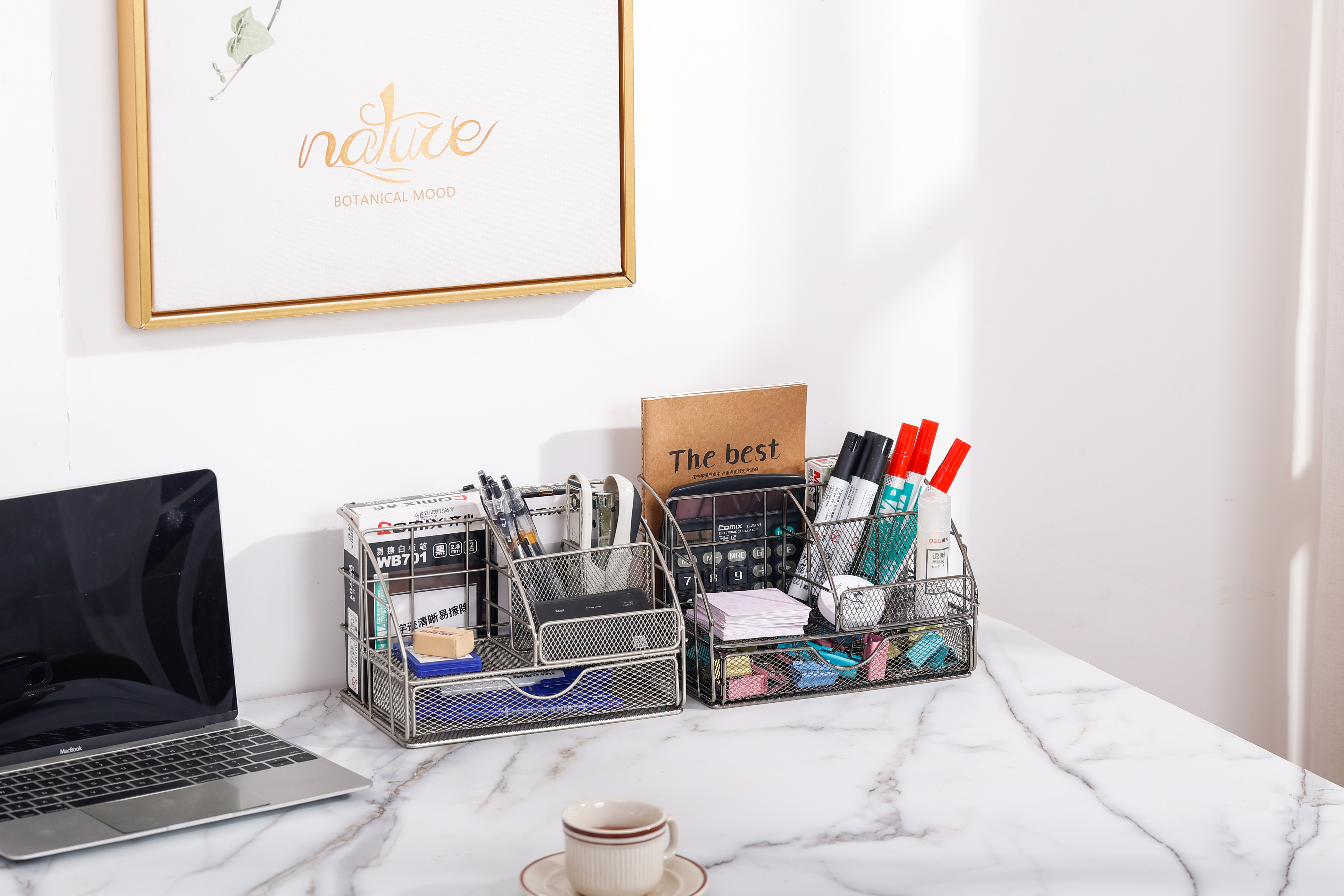 storage basket デスク主催者