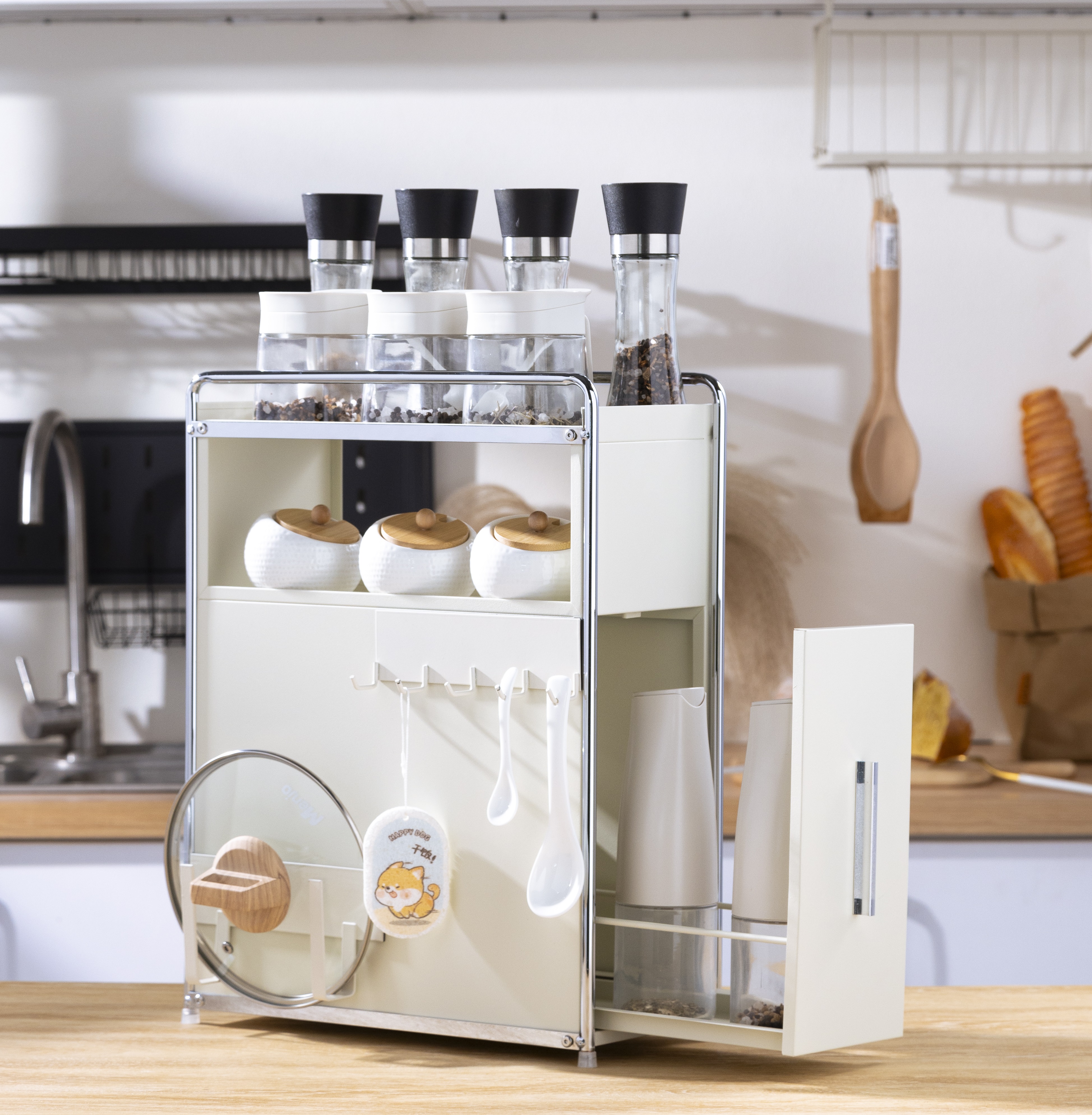 スパイスストレージキャビネット