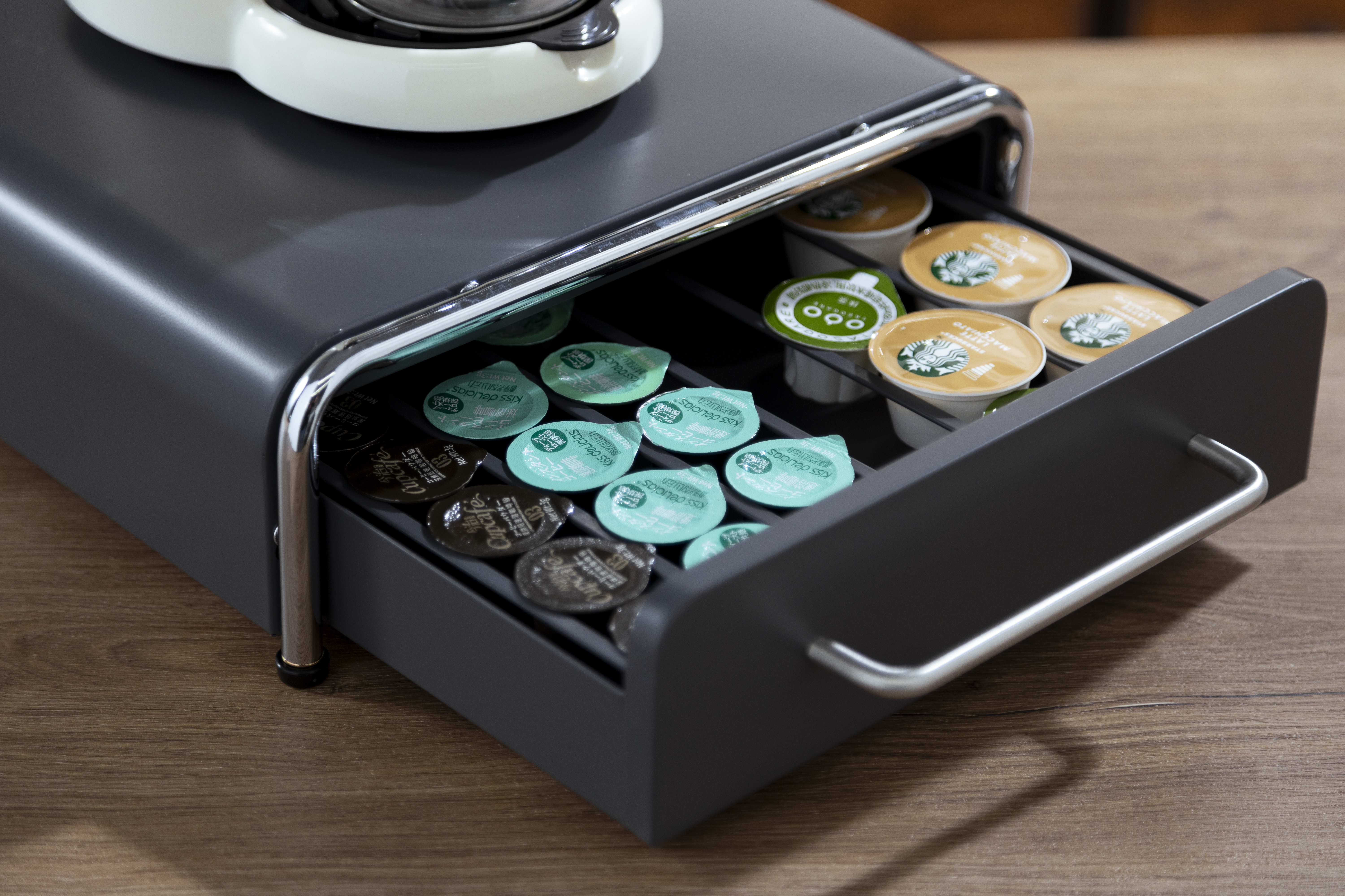 コーヒーポッド引き出し