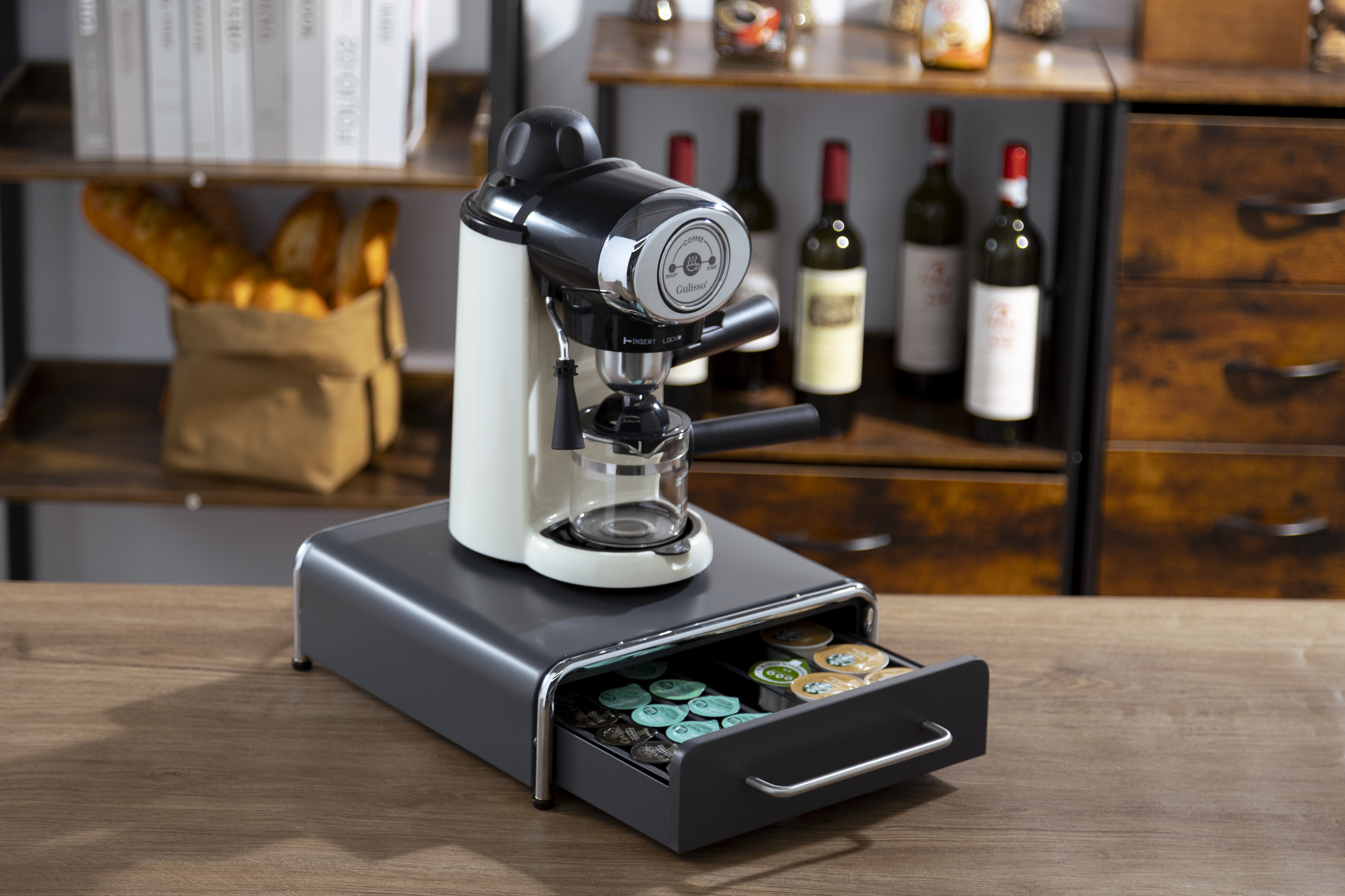 コーヒーポッド引き出し