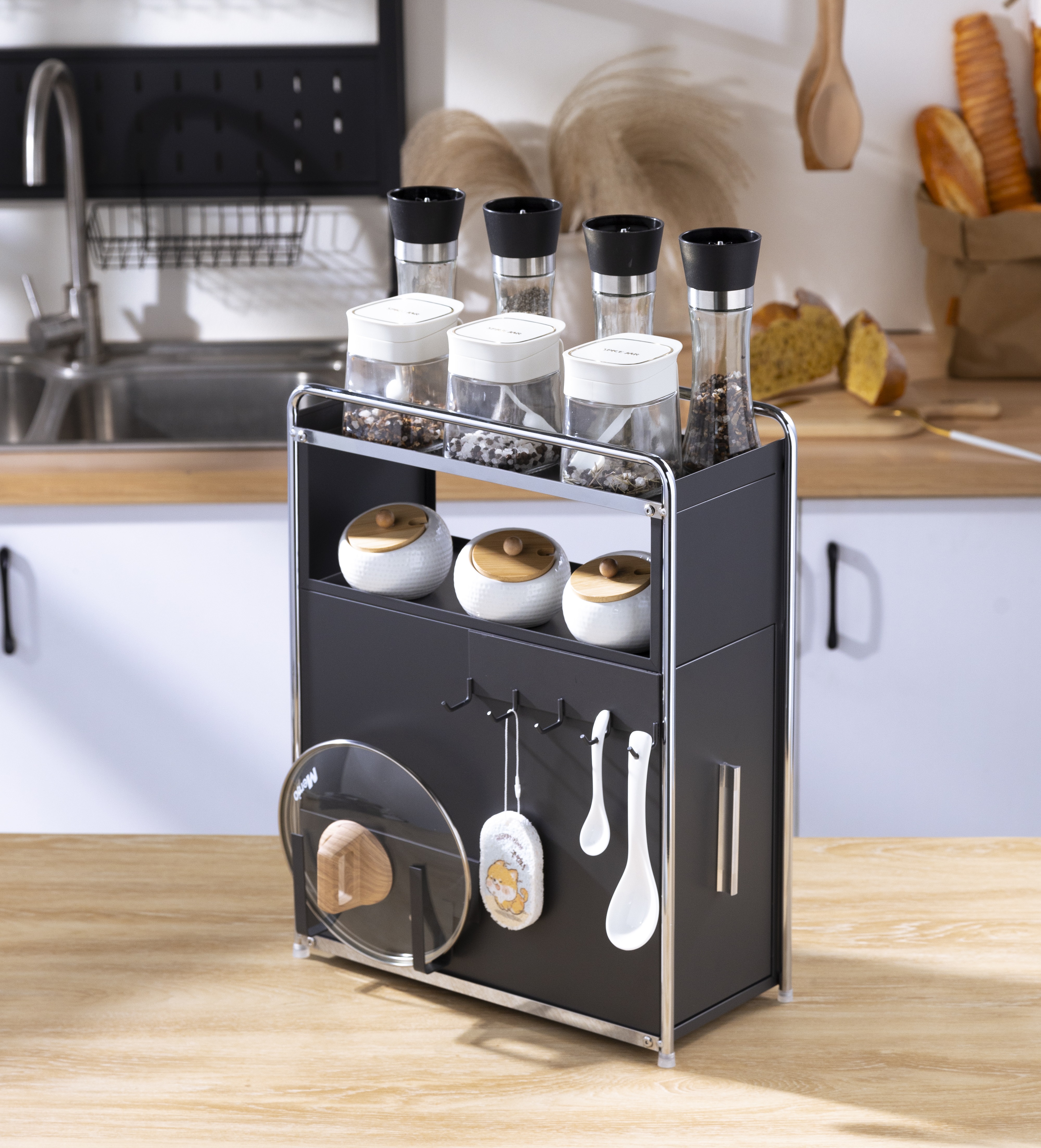 スパイスストレージキャビネット